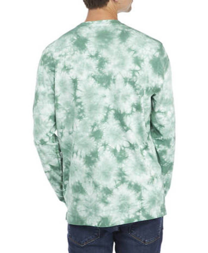 Crown & Ivy™ Long Sleeve Tie Dye T-Shirt